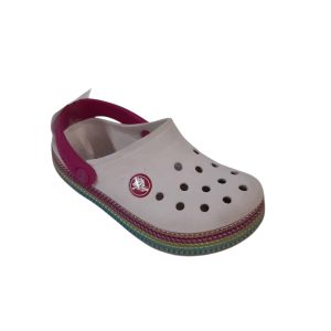 CROCS ROSA RAYAS DE COLORES C9 T26 AP