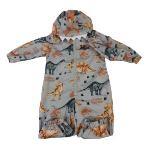 ENTERITO NYLON VERDE DINOS JURASSIK PRIMARK T9/12M NUEVO