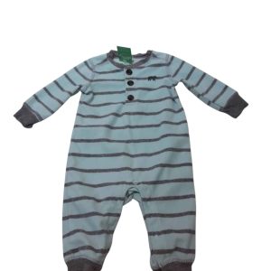 PIYAMA SIN PIE POLAR CELESTE RAY GRISES CARTERS T6M