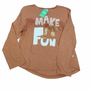 REMERA ALG NARANJA MAKE IT FUN HERING T 10 FR