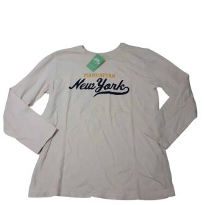 REMERA CREMITA NEW YORK PRIMARK T8/9