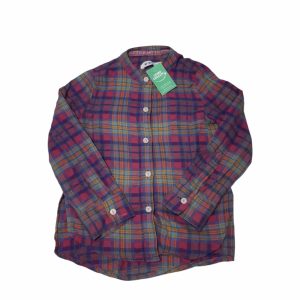 CAMISA VILLELA CUADRILLE AZUL ROSADO VERDE BAS T2