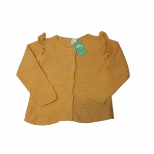 SACO HILO GRUESO ANARANJADO H&M T2
