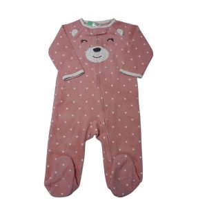 PIYAMA POLAR ROSADO OSITA CARTERS T6M G