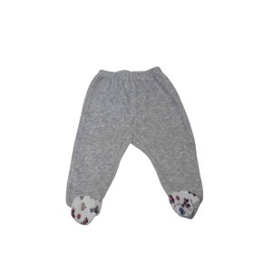 PELELE PLUSH GRIS PIES BLANCOS 3M AP