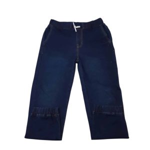 JEAN BABUCHA AZUL PIOLAS BLANCAS BAS T10 MANCHITA