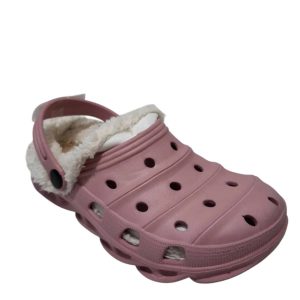 SUECO GOMA ROSA INT PIEL T37 ESTILO PANTUFLA