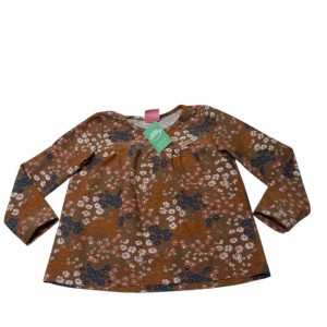 BLUSA MARRON FLORES KELY KETY T3
