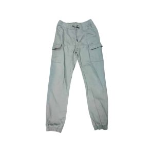 PANTALON CARGO VERDE CLARO PUÑOS PIOLAS BAS T14