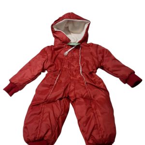 ENTERITO ASTRONAUTA NYLON ROJO INT POLAR BCO 1 T0/3M APROX