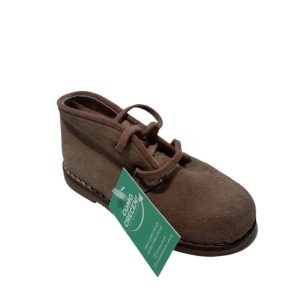ZAPATOS GAMUZA BEIGE CORDON ROSA T27 JUA CUERO