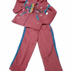 CONJ BUZO CHALECO Y PANT ALG ROSA CELESTE L T1APROX