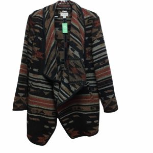 CHAQUETA TEJIDA NEGRO MARRON NARANJA LOLITA T L