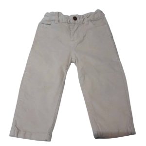 PANTALON DE PANA CREMITA BAS T18M