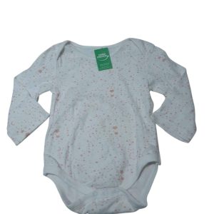 BODY ALG BCO ESTRELLITAS ROSA BRONZINI T18/24M