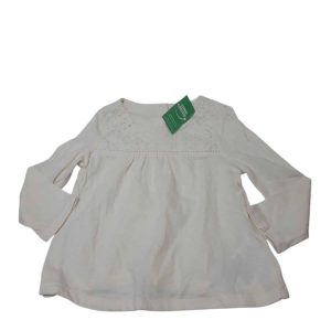 REMERA CREMITA BRODERY PECHO GAP T18/24M