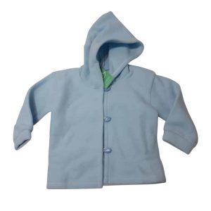 SACO POLAR CELESTE CAPUCHA T9M AP