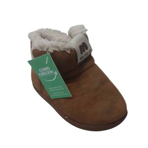 PANTUFLAS MARRONES PIEL HDL 861 ROCES DET PTA  T24AP