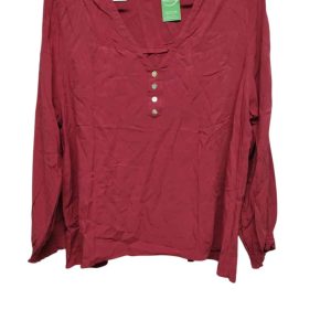BLUSA ROSADA OSCURO BOTONCITOS ALLIE L