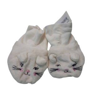 ESCARPINES PLUSH BLANCO OREJITAS BEBE