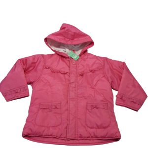 CAMPERA ROSADA CAPUCHA FORR POLAR BLANCO THE BENDER & CO T6 AP