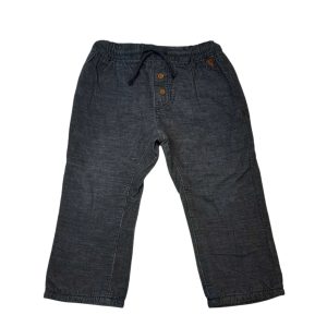PANTALON PANA GRIS FORRADO H&M T12/18M