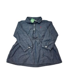 BLUSA JEAN CORAZON ROSADO CARTERS T3