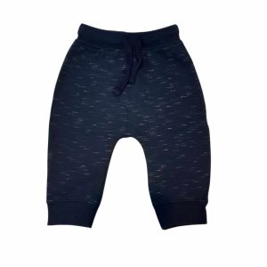 PANTALON DEP AZUL PUÑOS TEDDY BOOM T3/6M