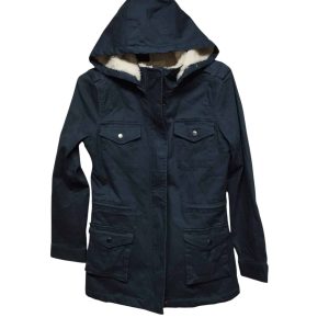 PARKA AZUL FORRO PELUDO MARKET & SPRUCE T S / 16 AP NUEVA