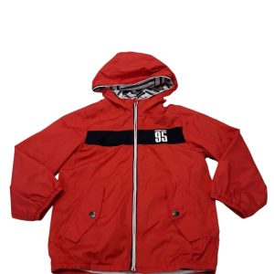 CAMPERA NYLON ROJO AZUL BCO INT ALG OSHKOSH T6