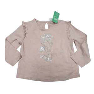 REMERA ALG ROSAFLOR BRILLANTE ZARA BABY GIRL T12/18M