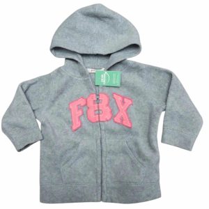 CAMPERA POLAR GRIS F&X ROSA T6/12 FR