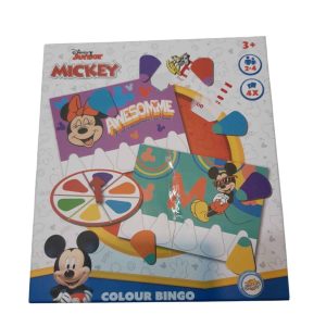 JUEGO COLOUR BINGO MICKEY DET CAJA