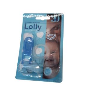 SUJETA CHUPETE AZUL LOLLY NUEVO