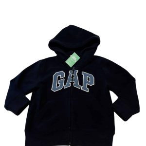 CAMPERA POLAR AZUL GAP CAPUCHA T2