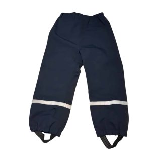 PANTALON NYLON AZUL H&M NIEVE T4/5 ELASTICO EN BAJOS