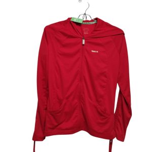 CAMPERA LICRA ROJA CAPUCHA REEBOK TS 36