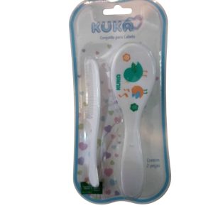 PEINE Y CEPILLO EN ESTUCHE KUKA PAJAROS
