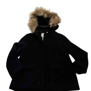 TAPADO NEGRO POLAR CAPUCHA PELUDITA FUZARKA T5/6