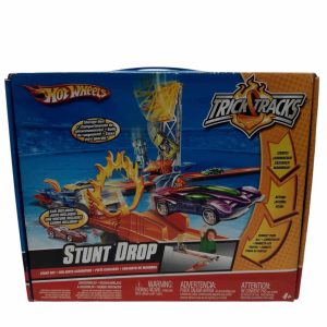 PISTA HOTWHEELS TRICK TRACKS STUNT DROP EN CAJA