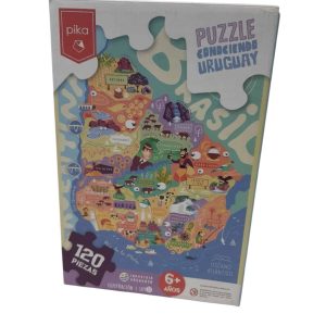 PUZZLE CONOCIENDO URUGUAY PIKA 120PZ
