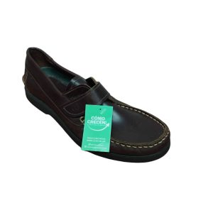 ZAPATO CUERO MARRON VELCRO GOSHIK T38