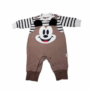 ENTERITO ALG MARRON BCO NEGRO MICKEY 66 T6M APROX