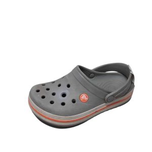 CROCS GRIS BORDE NARANJA GAST J2/33 ROCES
