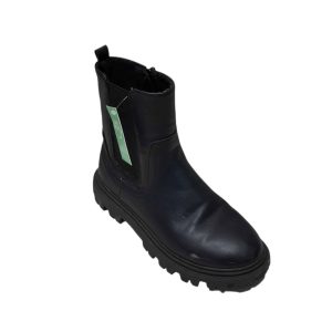 BOTAS NEGRAS MEDIA CAÑA ELASTICO CON BRILLITO T34 DET PLANTILLA RASP
