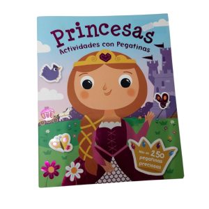 ACTIVIDADES CON PEGATINAS PRINCESAS