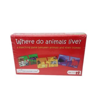 JUEGO WHERE DO ANIMALS 3/5AÑOS