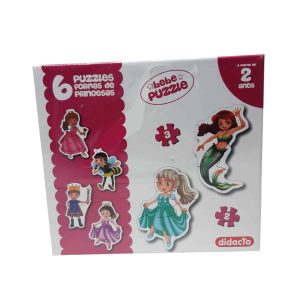 PUZZLE FORMAS DE PRINCESAS DIDACTA +2
