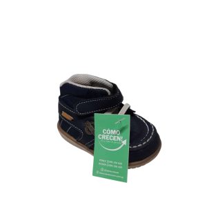 ZAPATO BOTITA AZUL CORDON ELASTICO KLIN T15