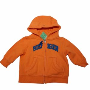 CAMPERA ALG NARANJA CAPUCHA TOMMY HILFIGER AZUL T6/9M
